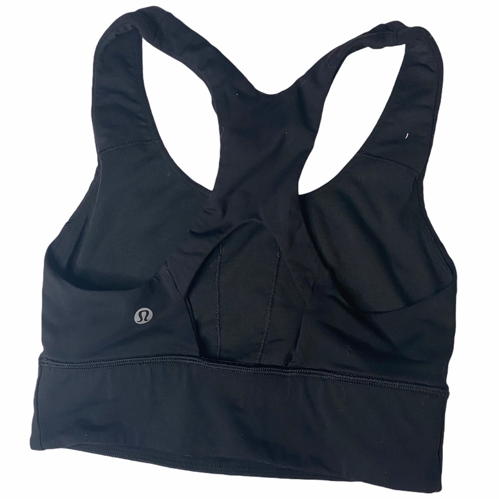Lululemon Black Sports Bra Top